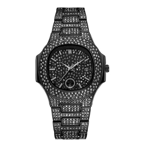Hip Hop Diamond Men's Watch