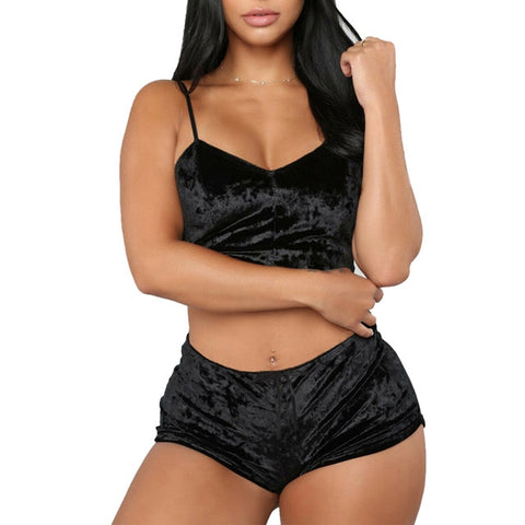 Velvet Sexy Underwear Lingerie Sets