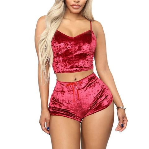 Velvet Sexy Underwear Lingerie Sets