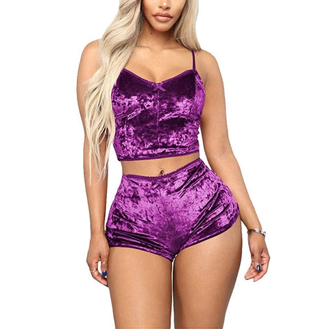 Velvet Sexy Underwear Lingerie Sets