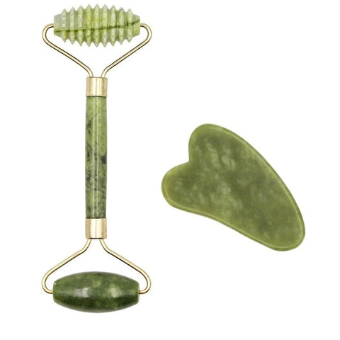 Rose Quartz Facial Massage Roller