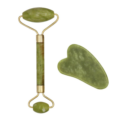 Rose Quartz Facial Massage Roller