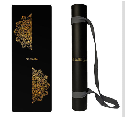 183*68CM Bronzing PU Rubber Exercise Mat