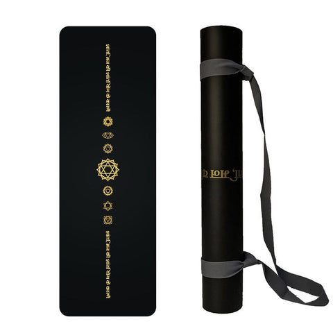 183*68CM Bronzing PU Rubber Exercise Mat