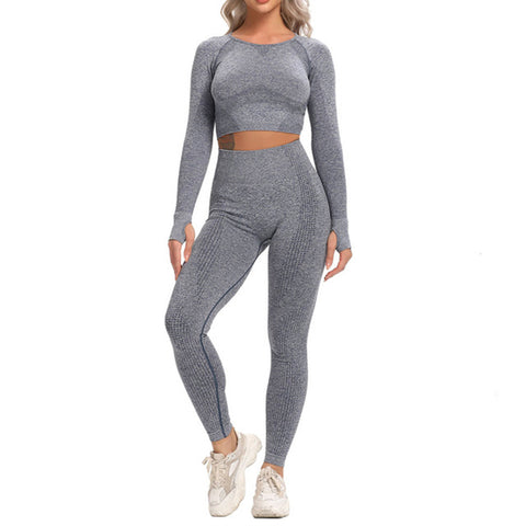 Yoga Shirts Long Sleeve Crop Top