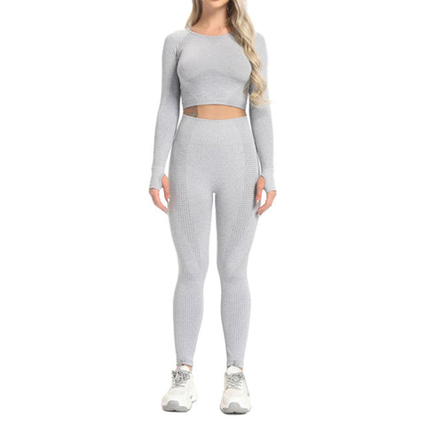 Yoga Shirts Long Sleeve Crop Top