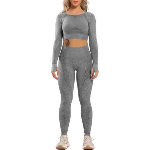 Yoga Shirts Long Sleeve Crop Top