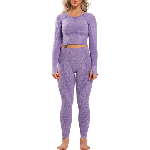 Yoga Shirts Long Sleeve Crop Top