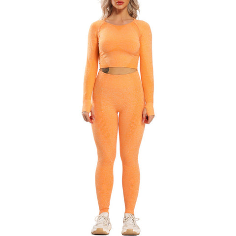Yoga Shirts Long Sleeve Crop Top
