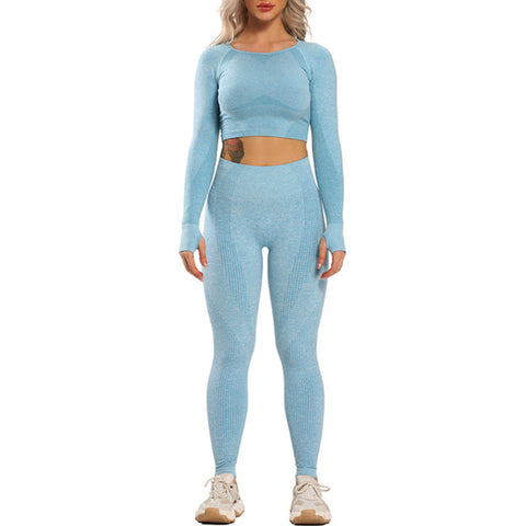 Yoga Shirts Long Sleeve Crop Top