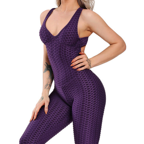 Fitness One-piece Yoga Suit Gym Set