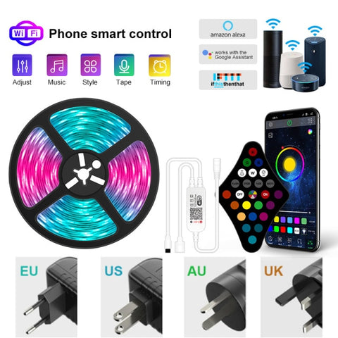 Bluetooth RGB LED Light Strips