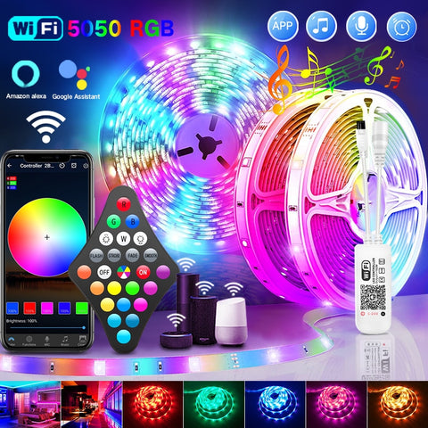 Bluetooth RGB LED Light Strips