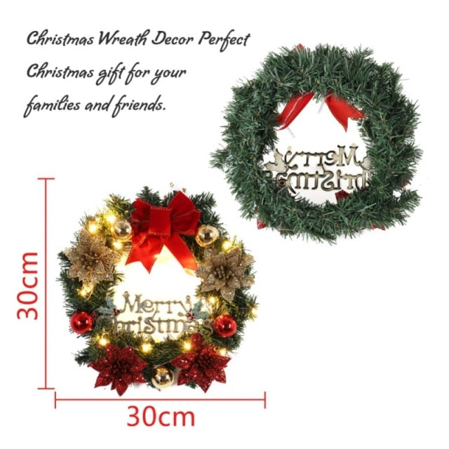 Christmas Wreath & Hanging Decoration Options