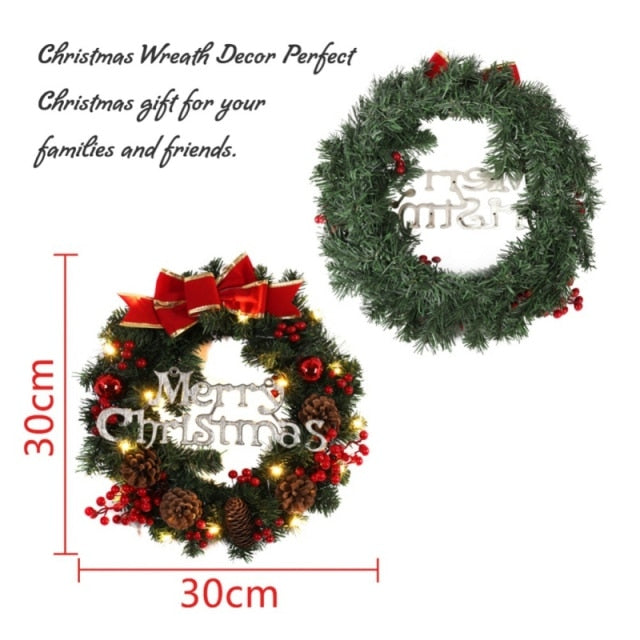 Christmas Wreath & Hanging Decoration Options