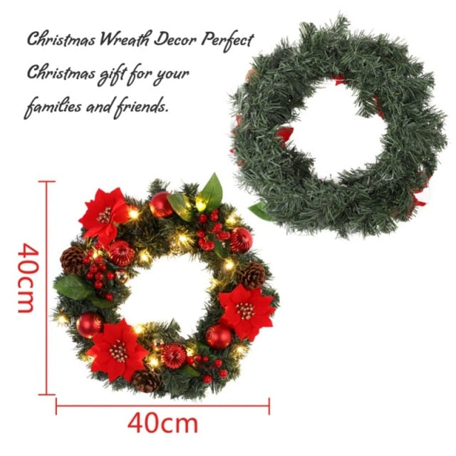 Christmas Wreath & Hanging Decoration Options