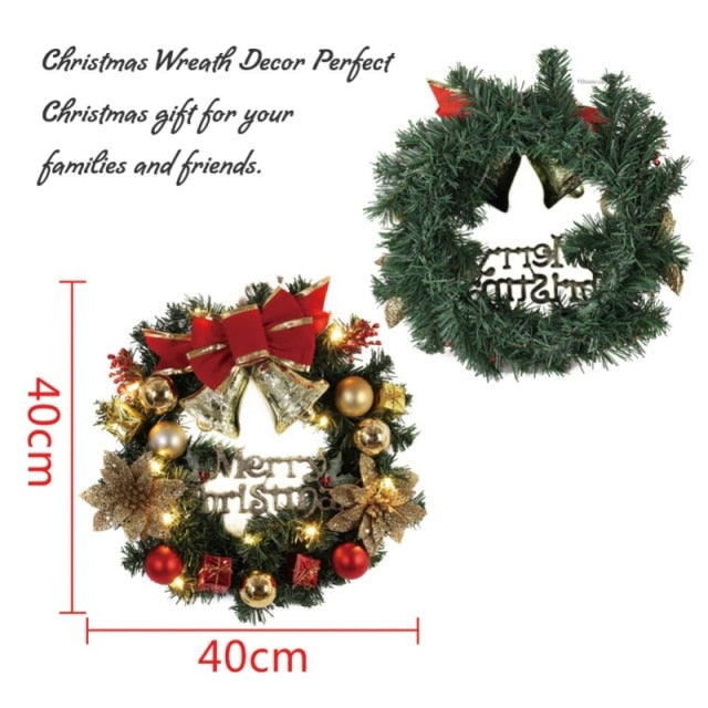Christmas Wreath & Hanging Decoration Options