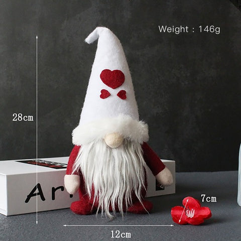 Christmas Faceless Gnome Santa Doll