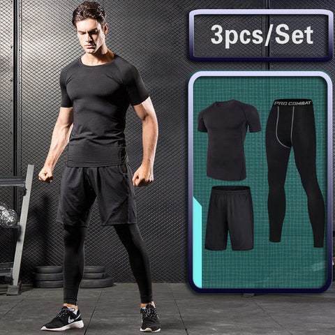 Men's Compression Sportswear Gym Suits