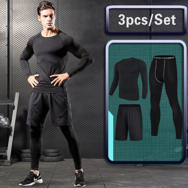 Men's Compression Sportswear Set
