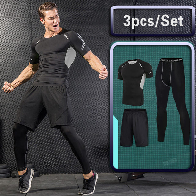 Men's Compression Sportswear Set