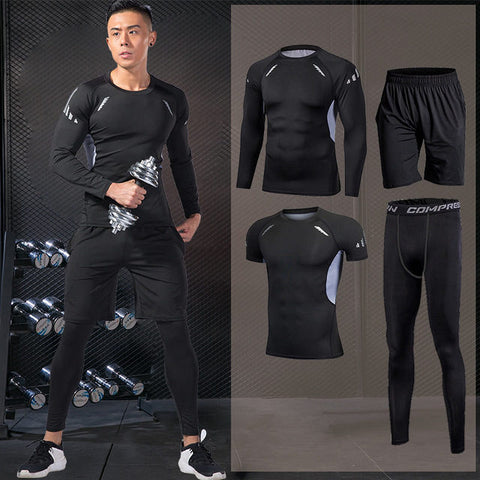 Men's Compression Sportswear Gym Suits
