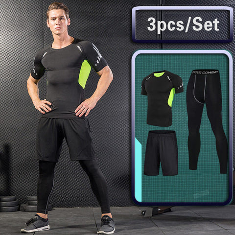 Men's Compression Sportswear Gym Suits