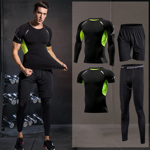 Men's Compression Sportswear Gym Suits