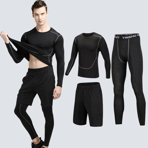 Long Sleeve Sport Shirt Quick Dry Running T-shirts Gym Clothing