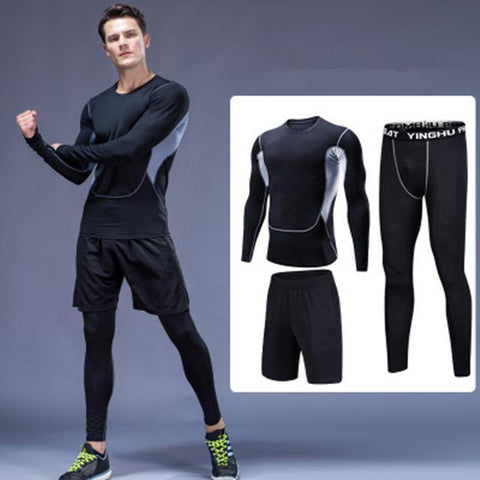 Long Sleeve Sport Shirt Quick Dry Running T-shirts Gym Clothing