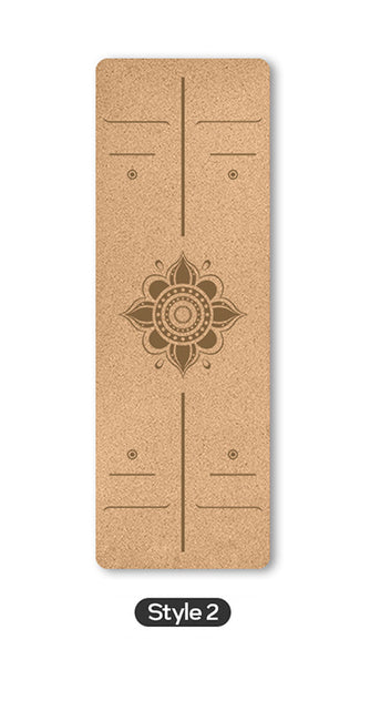 Natural Cork TPE Yoga Mats
