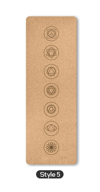 Natural Cork TPE Yoga Mats