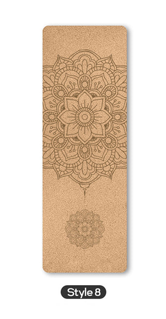 Natural Cork TPE Yoga Mats