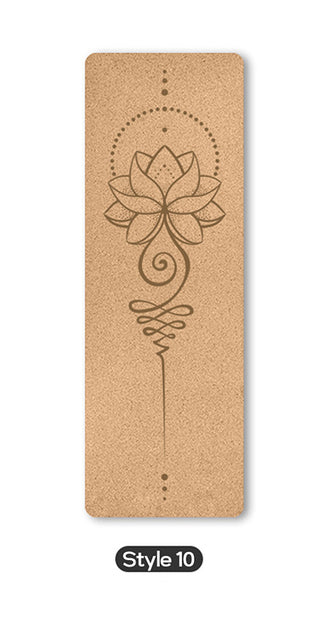 Natural Cork TPE Yoga Mats