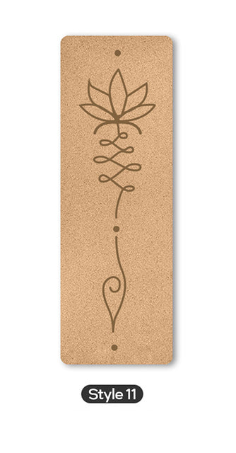 Natural Cork TPE Yoga Mats