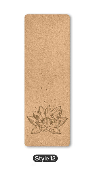 Natural Cork TPE Yoga Mats