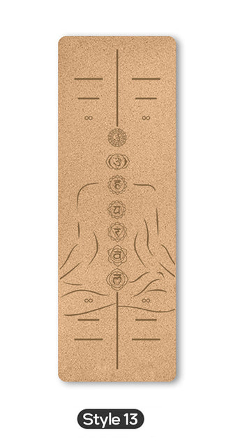 Natural Cork TPE Yoga Mats