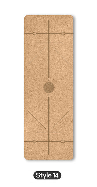 Natural Cork TPE Yoga Mats
