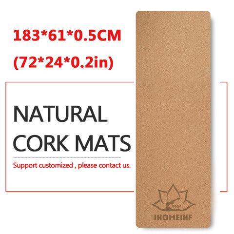 Natural Cork TPE Yoga Mats