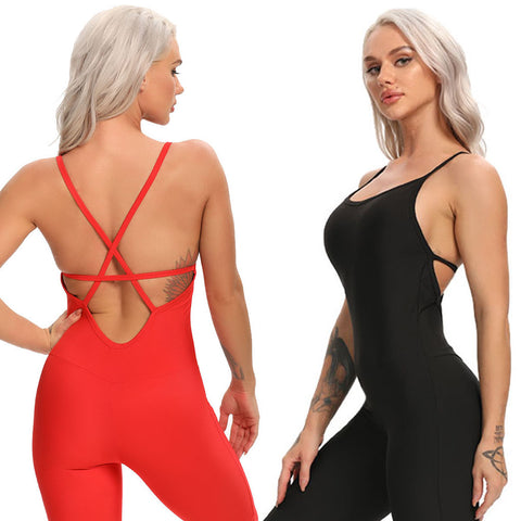 Sexy One-piece Yoga Suit