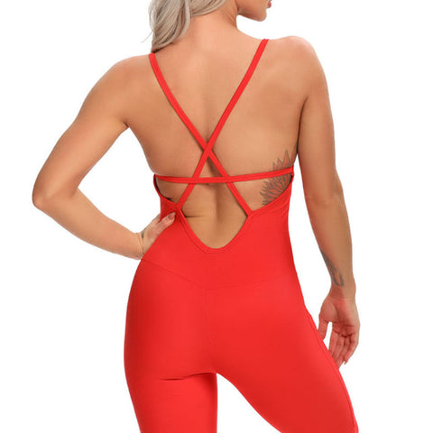 Sexy One-piece Yoga Suit