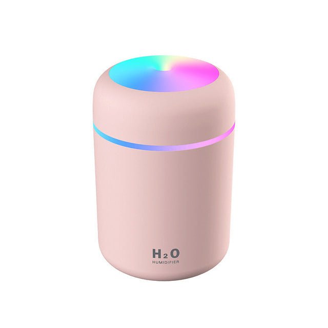 Mini Humidifier with Color-Changing Light