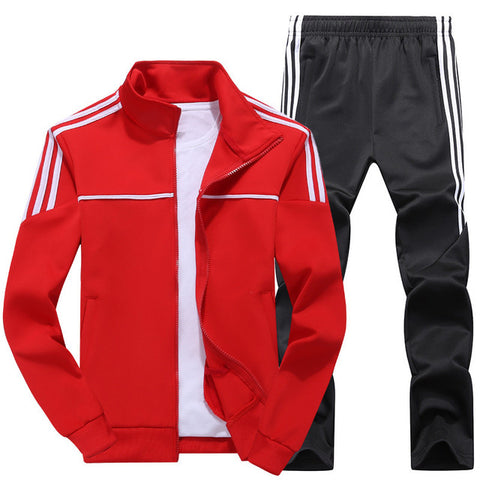 Men's Sportswear 2 Piece Sets Jacket + Pant