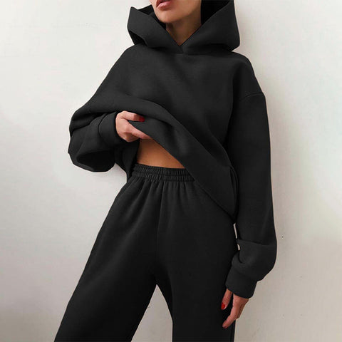 Women Hoodie Sweatshirts And Long Pant
