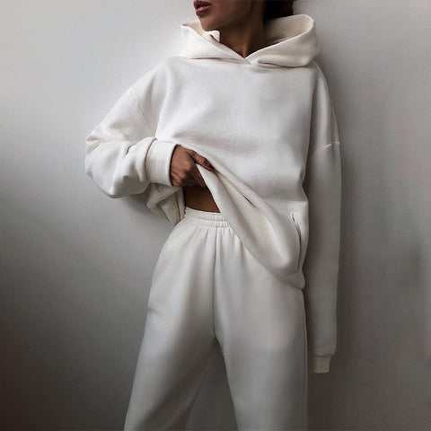 Women Hoodie Sweatshirts And Long Pant