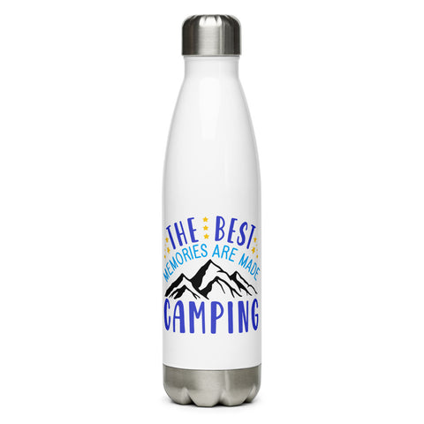 The Best Memories Are Made Camping Water Bottle