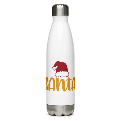 Santa Water Bottle