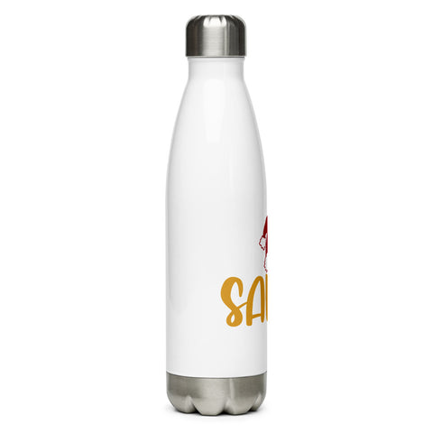 Santa Water Bottle