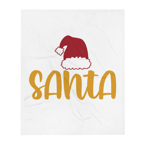 Santa Throw Blanket