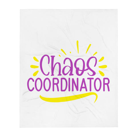 Chaos Coordinator Throw Blanket